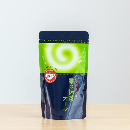 星の抹茶オーレ 180g袋入 - お茶の星野園 オンラインショップ