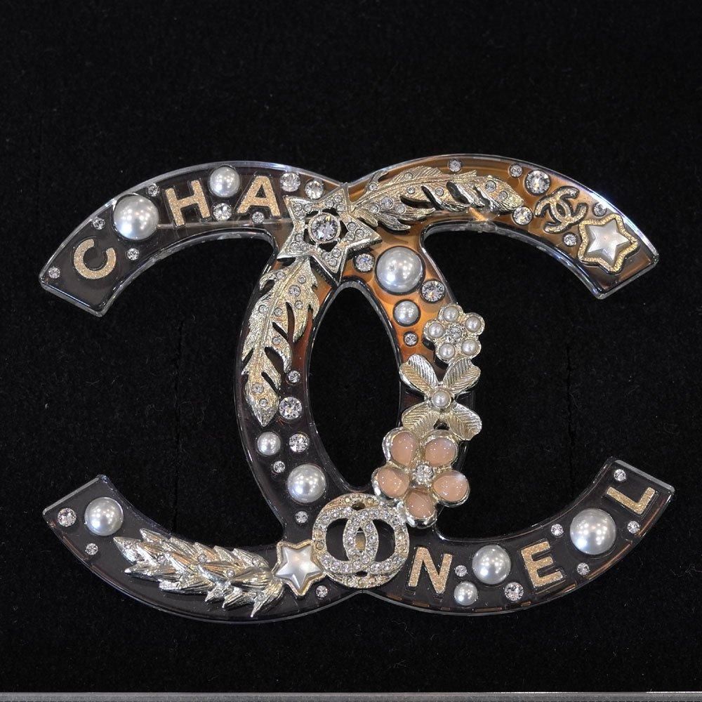 フランスヴィンテージアクセサリーレディース】CHANEL ブローチ2019年