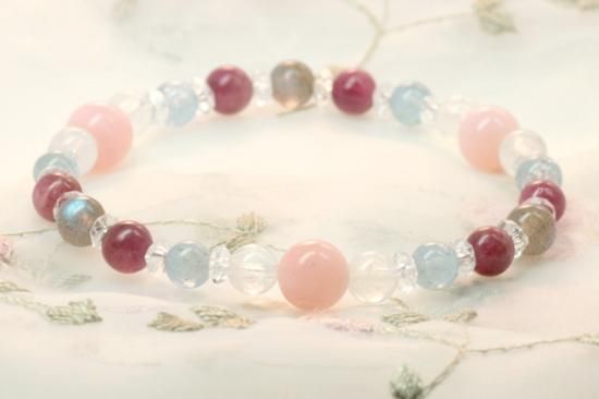 復縁/恋愛運UP】ピンクオパール・ピンクトルマリン・アクアマリン