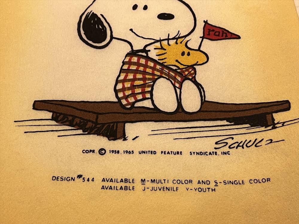 70'sヴィンテージポスタースヌーピーsnoopy ピーナッツ