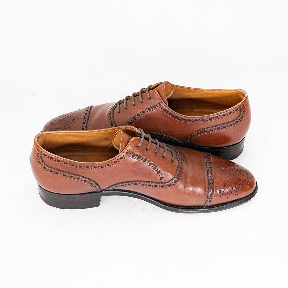 三陽山長 寿三郎 セミブローグ ブラウン アノネイ R201 サイズ5.5