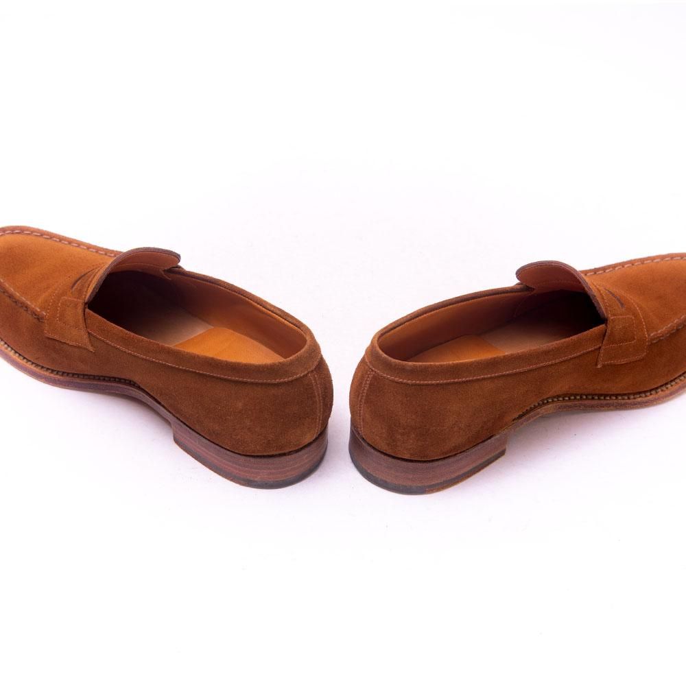 ジェイエムウエストン 180 シグニチャーローファー ブラウン スエード