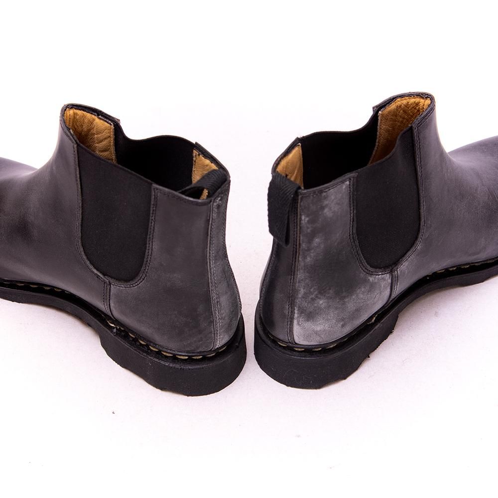 パラブーツ VILLETTE(ヴィレット)サイドゴアブーツ ブラック