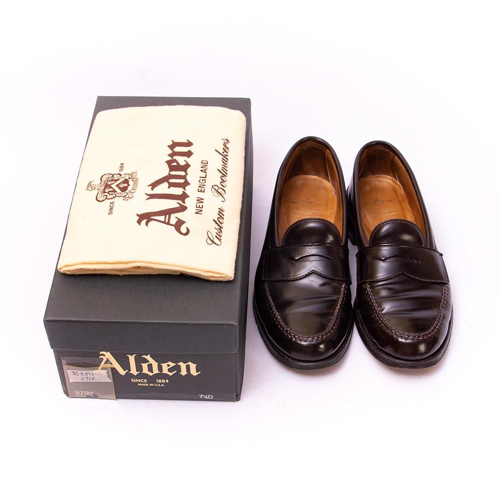 オールデン 6716 コインローファー ペニーローファー コードバン