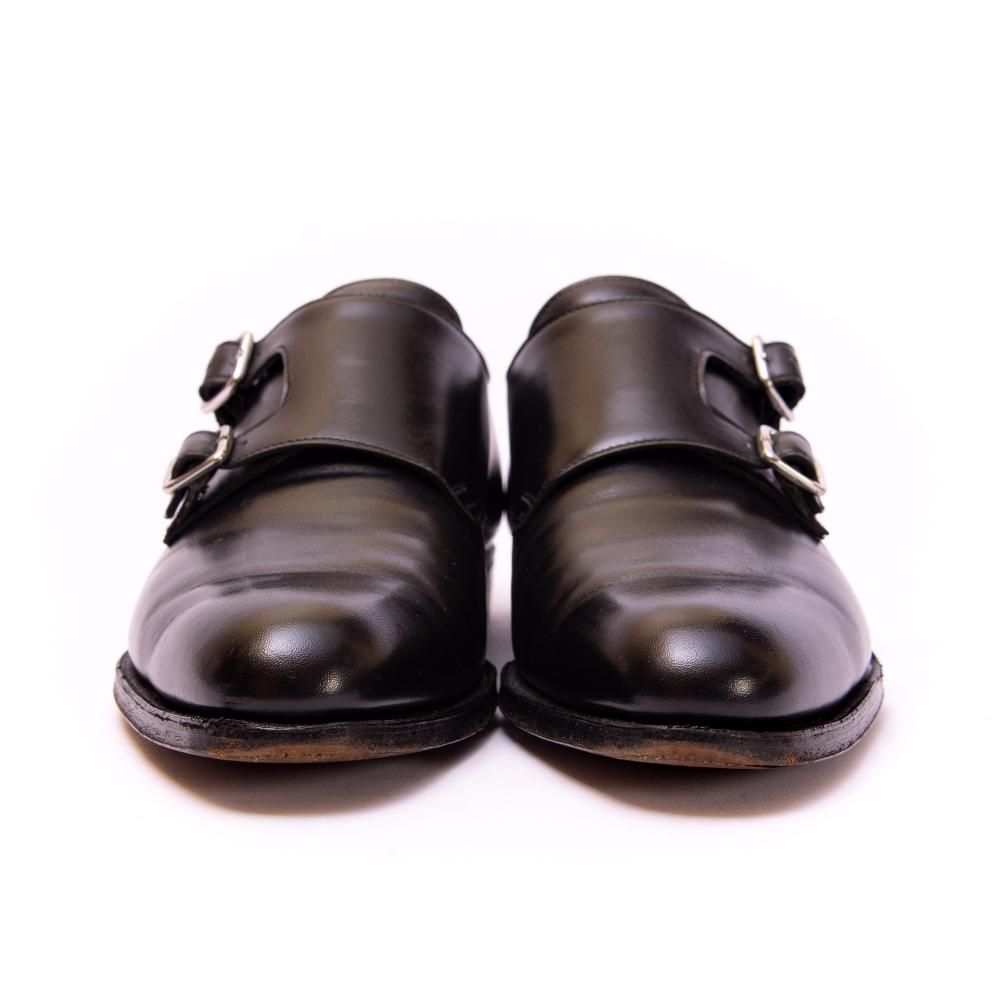 クロケット＆ジョーンズ LANGLEY(ラングレー) ダブルモンク ブラック