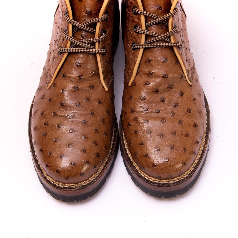 フラテッリ ジャコメッティ FG193 チャッカブーツ オーストリッチ