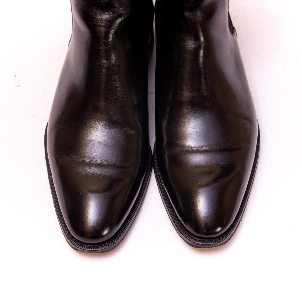 カルミナ サイドゴアブーツ ブラック サイズ7 - 中古革靴販売|革靴の