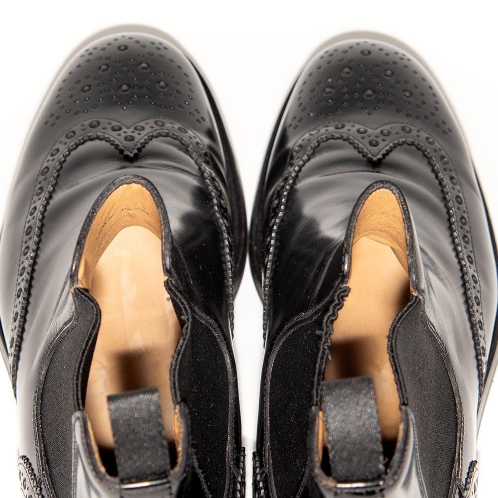 チャーチ KETSBY(ケッツビー)サイドゴアブーツ ブラック ポリッシュド