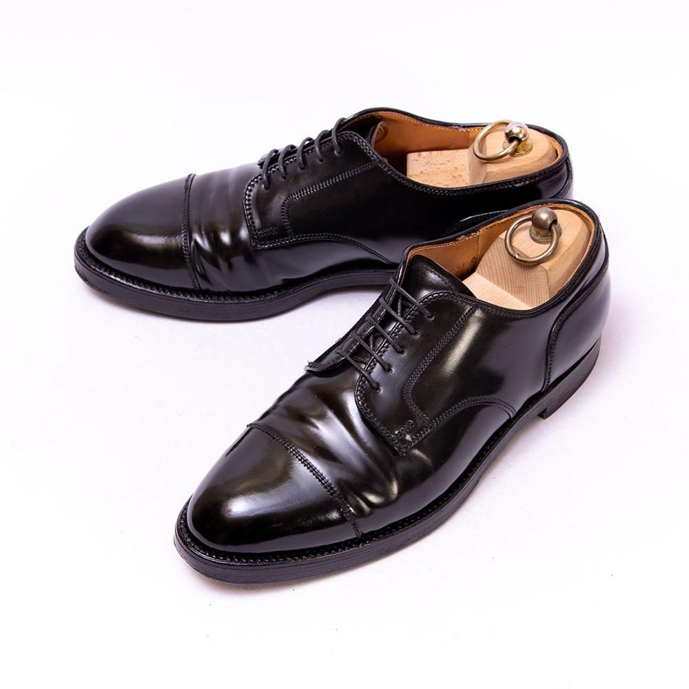 オールデン 2161 外羽根ストレートチップ コードバン ブラック サイズ