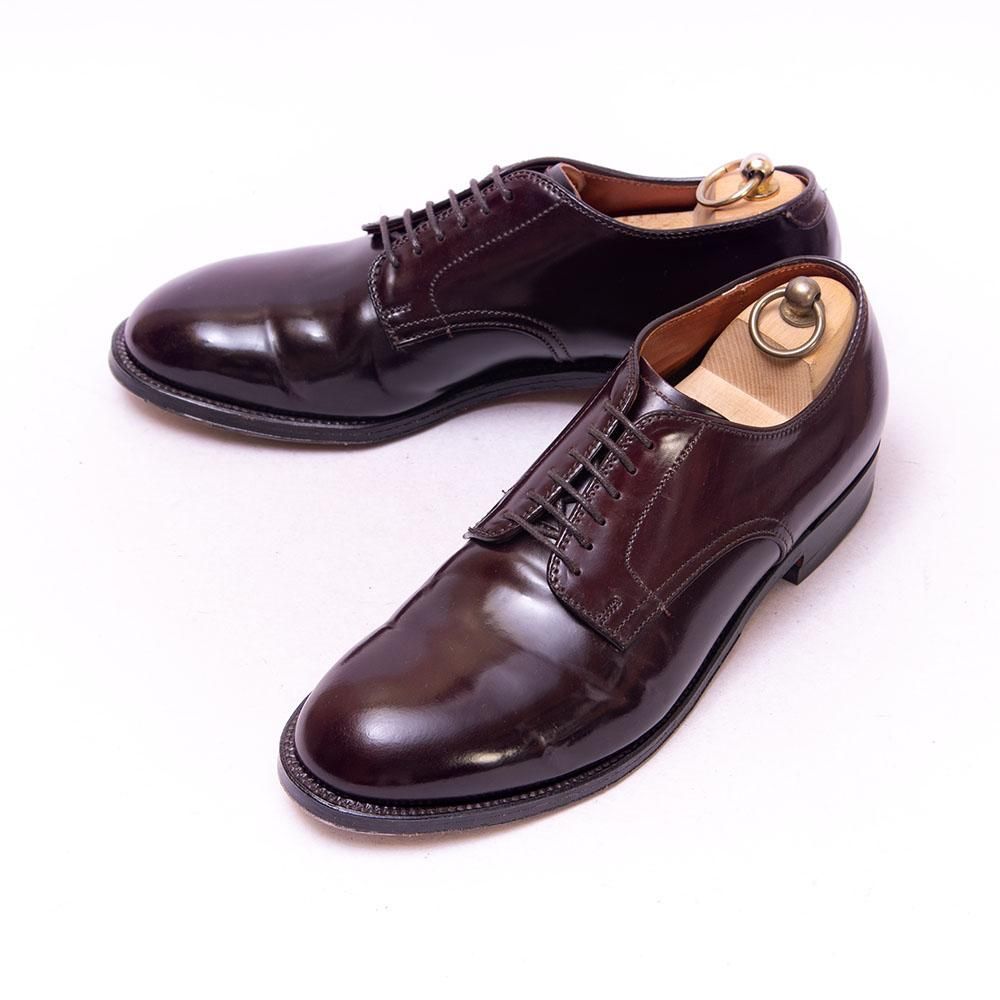 オールデン 53501 プレーントゥ コードバン バーガンディ