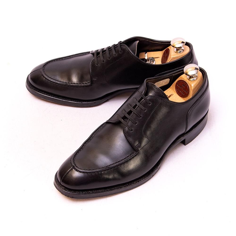 ジョンストン&マーフィー Uチップ ブラック CROWN ARISTOCRAFT