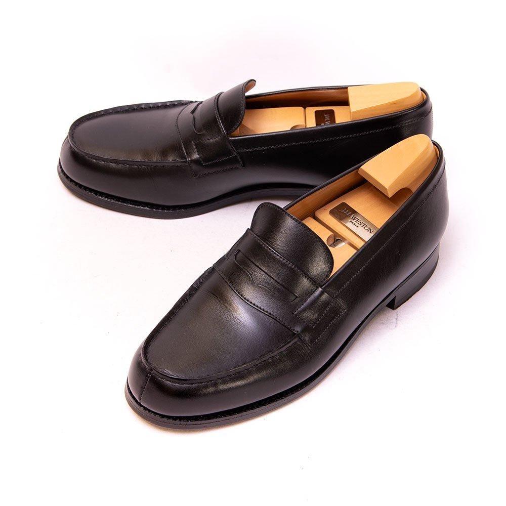 ジェイエムウエストン 180 シグニチャーローファー ブラック サイズ5D