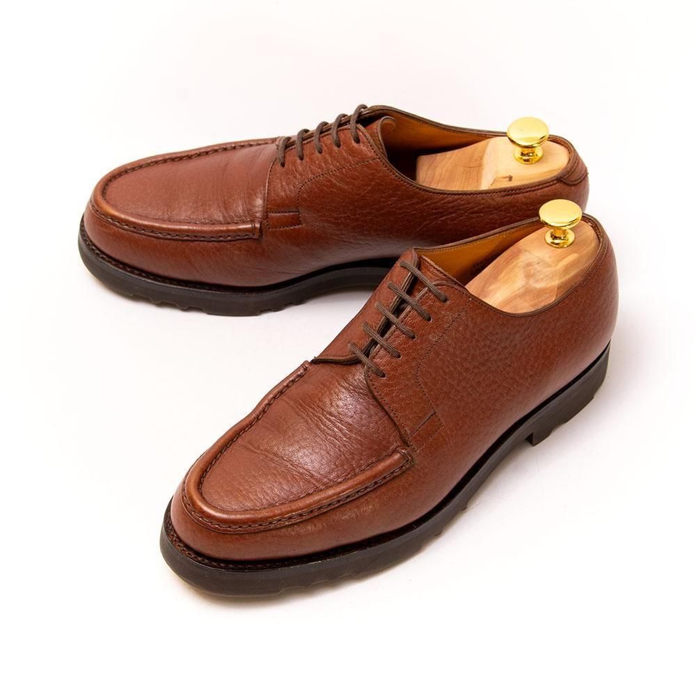 ジョンロブ AOSTA(アオスタ)Uチップ ブラウン グレインレザー サイズ