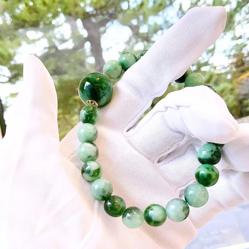 糸魚川翡翠 ブレスレット 10mm玉 】 | めのうの店川島【公式通販】創業
