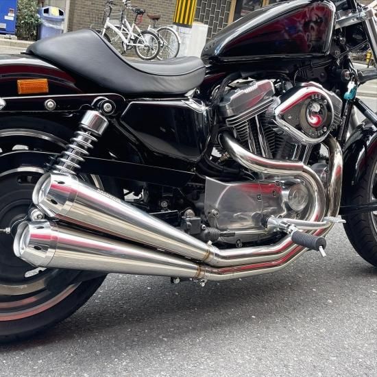 ハーレー ｜ スポーツスター（XL）用 マフラー V-SPEED 2in2