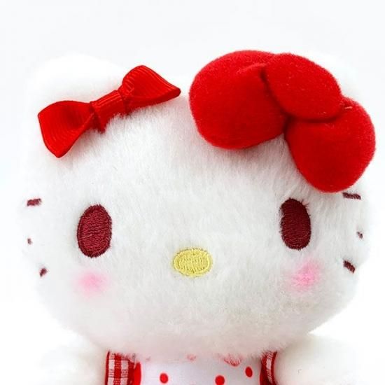 サンリオ ハローキティ いちごドレス マスコット ぬいぐるみ キティ