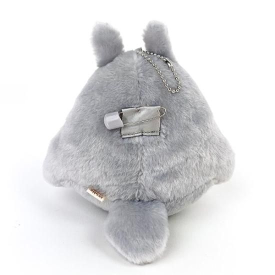 スタジオジブリ となりのトトロ ぬいぐるみバッチ大トトロ グレー