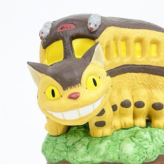スタジオジブリ となりのトトロ 磁器オルゴール ネコバス 木の上