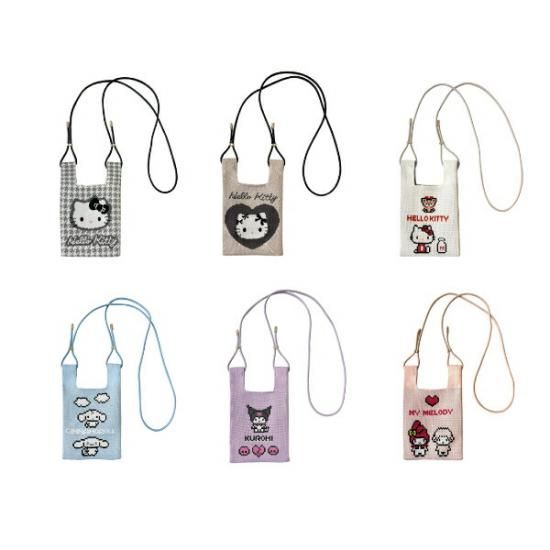 サンリオ ハローキティ ニットミニショルダーバッグ (Hello Kitty) Sanrio