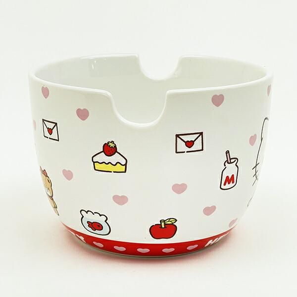 サンリオ ハローキティ 陶器製ボウル箸セット いつもいっしょのお