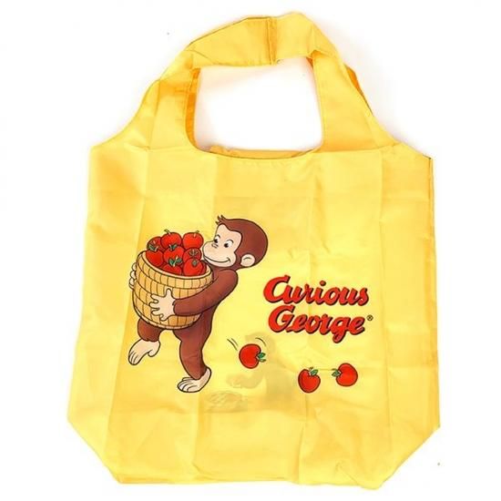 おさるのジョージ ジョージ エコバッグ リンゴ ジョージ バッグ グッズ
