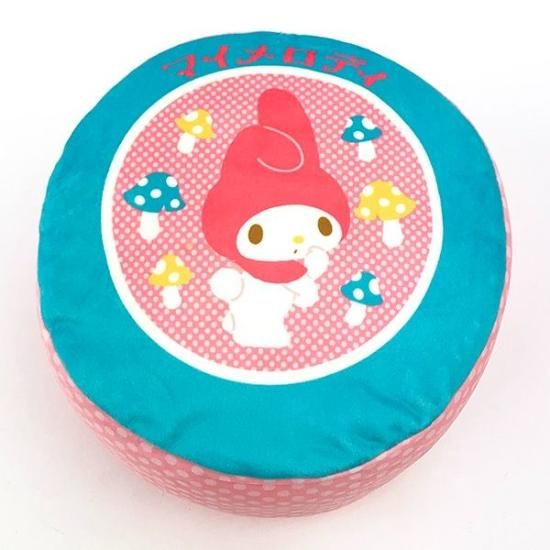 サンリオ マイメロ マイメロディ 昭和レトロ パフクッション 昭和