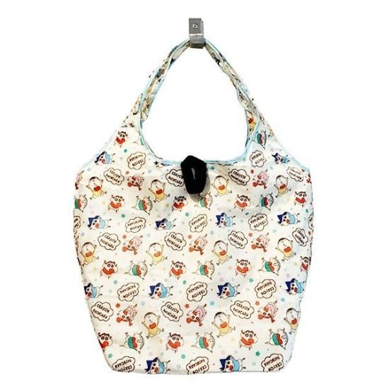 クレヨンしんちゃん 保冷保温エコバッグ かばん マルシェバッグ 買い物