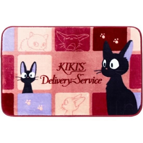 スタジオジブリ 魔女の宅急便 ジジ インテリアマット【50×80cm】 ジジ