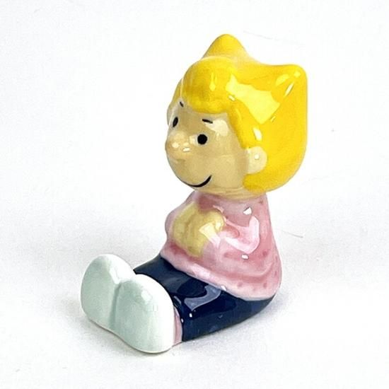 スヌーピー サリー 海外製品 陶器 置物 スヌーピー サリー 箸置き