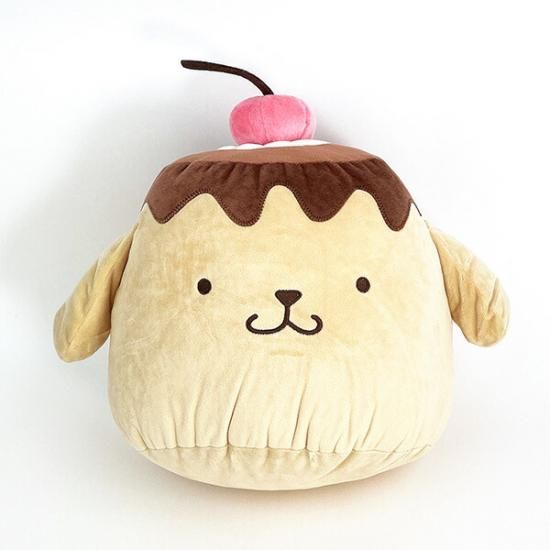 サンリオ ポムポムプリン プリンアラモード ダイカットクッション