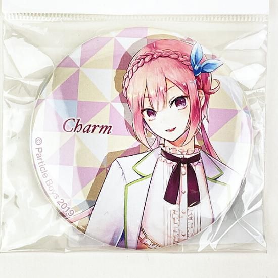 WIND BREAKER ウィンドブレーカー グリッター缶バッジ 兎耳山丁子