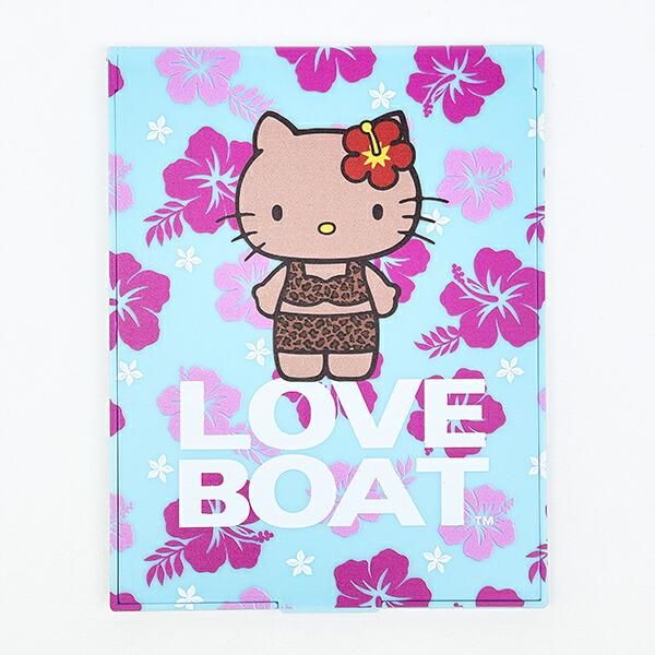 サンリオ ハローキティ × LOVEBOAT(ラブボート) ミラー (ブルー)