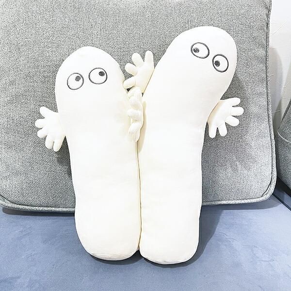 ムーミン ニョロニョロ 不気味なニョロニョロ L ぬいぐるみ ホワイト