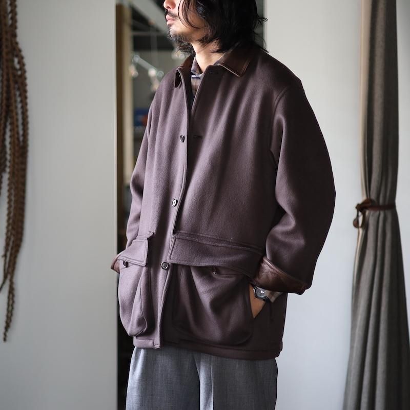 BISOWN】LAMBWOOL HUNTING COAT - HUUKU
