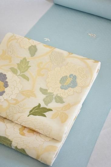 京友禅附下小紋 「蘭散し」 - きものサロン逸美