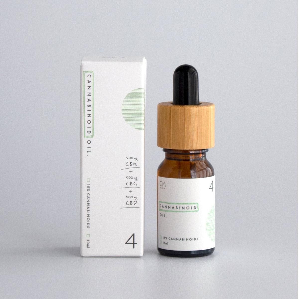 カンナビノイドオイル＜15% Cannabinoids (CBN+CBG+CBD)＞ ／日入ル