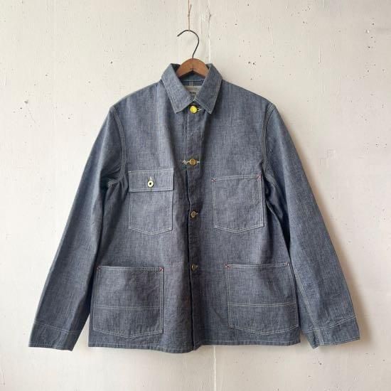 WAREHOUSE ジャケット | インディゴカバーオール - CANVAS.