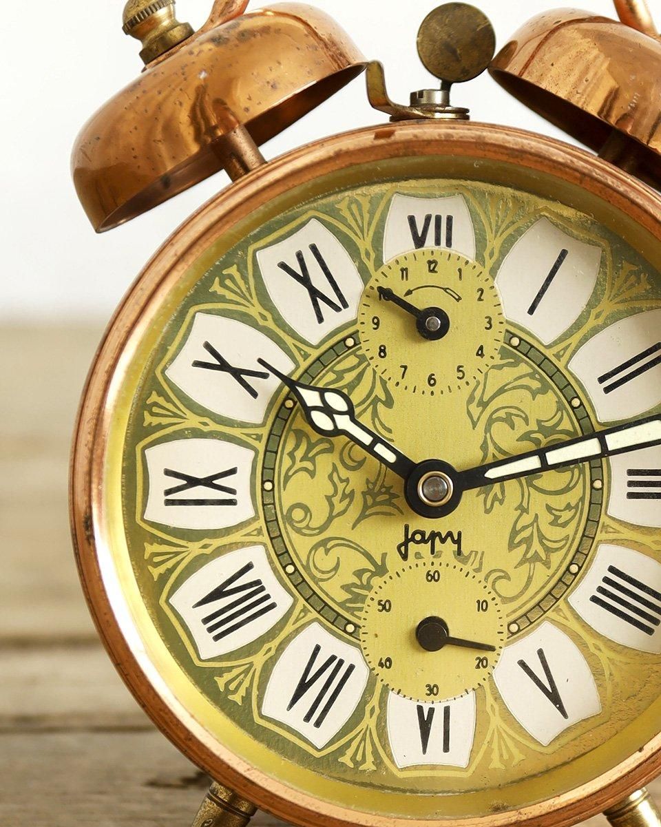 フランスアンティーク ヴィンテージ JAPY社 置き時計 (目覚まし時計).1