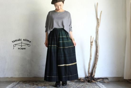 tamaki niime タマキ ニイメ 玉木 新雌 wide pants（ワイドパンツ