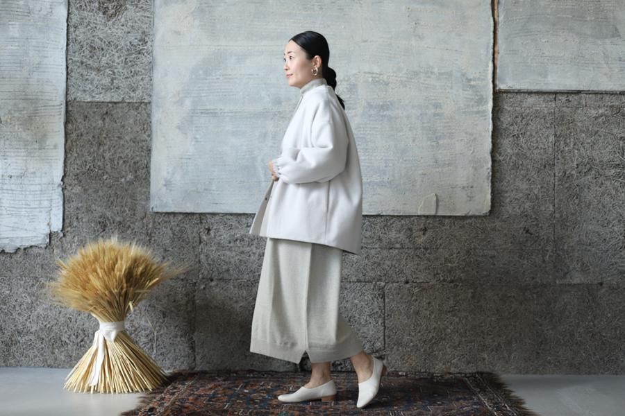 evam eva(エヴァム エヴァ) ウールパディング ショートコート / wool