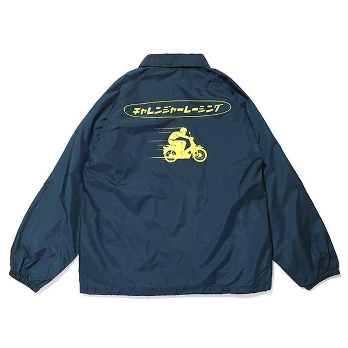 CHALLENGER/CLGR RACING COACH JACKET/ネイビー - THUMBING ONLOINE