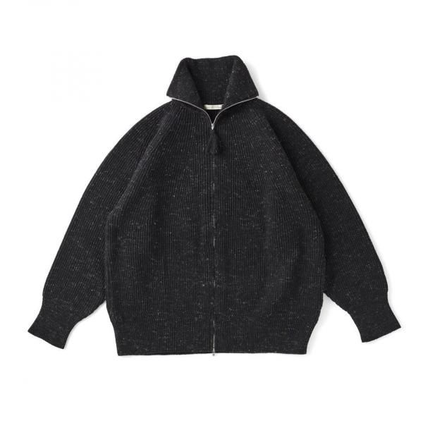 OLD JOE | BLENDED KENPI ZIP SWEATER - RIZID