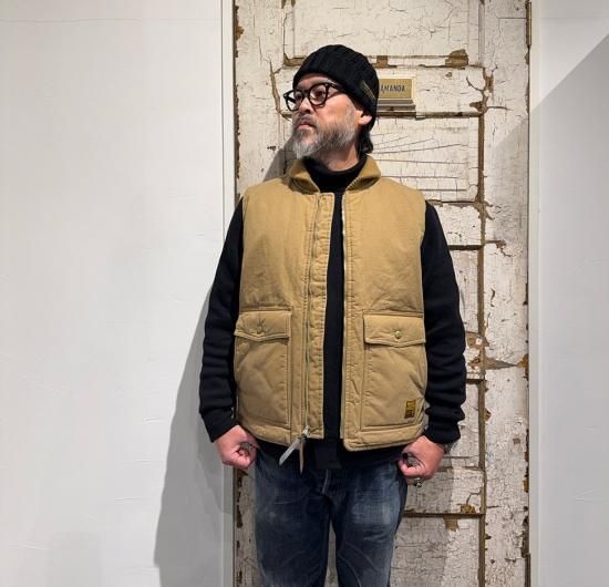 TROPHY CLOTHING [-Storm Vest- Beige size.36,38,40,42] - KNOCK