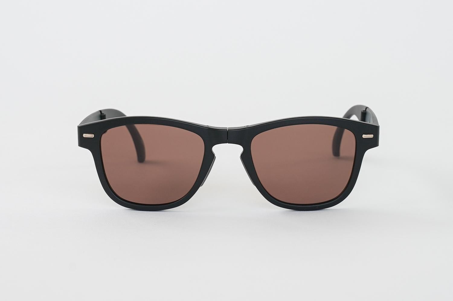 SAVA!STORE】鯖江 折りたたみサングラス 紫外線透過率1%以下