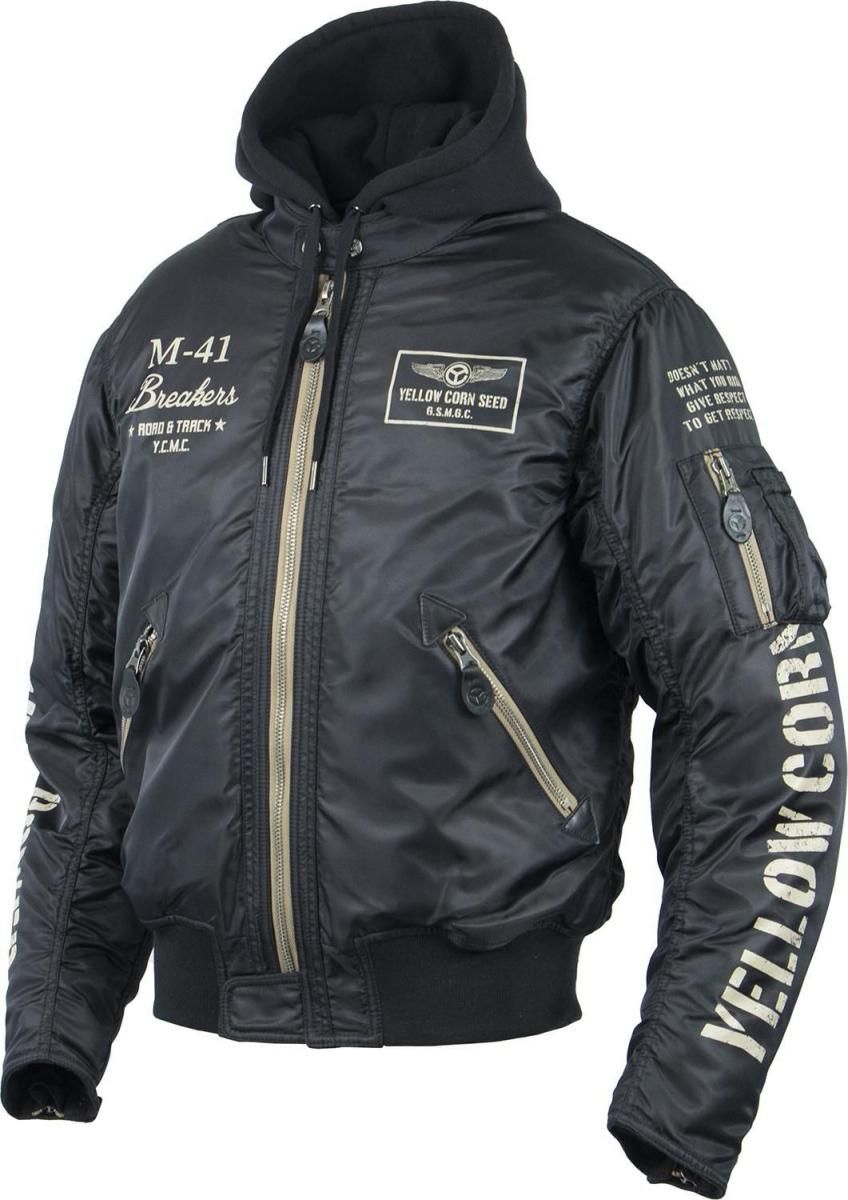 SJ5307 WINTER JACKET 【BLACK】 - YELLOW CORN Official web shop