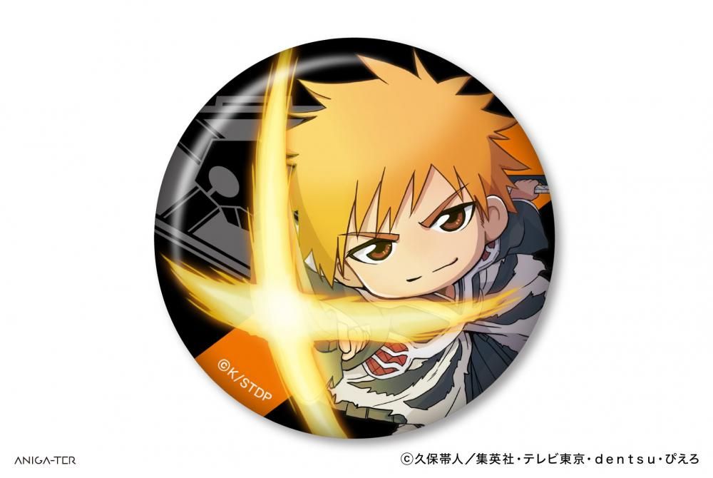 TVアニメ「BLEACH 千年血戦篇」 缶バッジ 黒崎一護 - ANIGA-TER