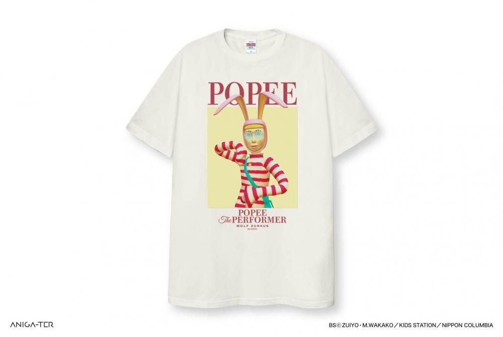 ポピーザぱフォーマー」ポピー THE LOOK Tシャツ - ANIGA-TER