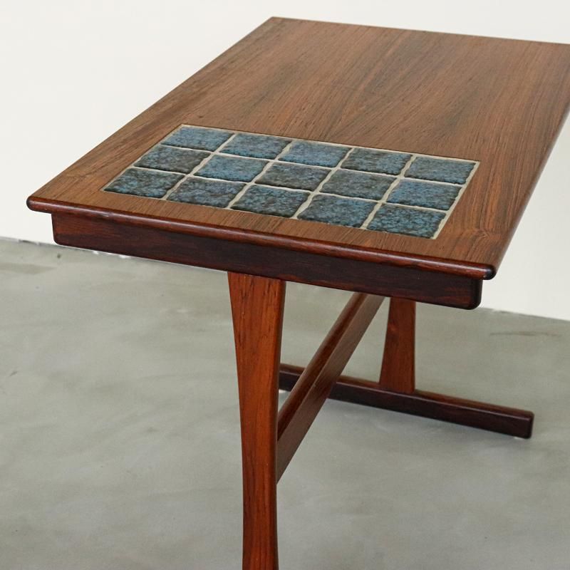 ヴィンテージ家具 / タイルトップサイドテーブル / 北欧デンマーク