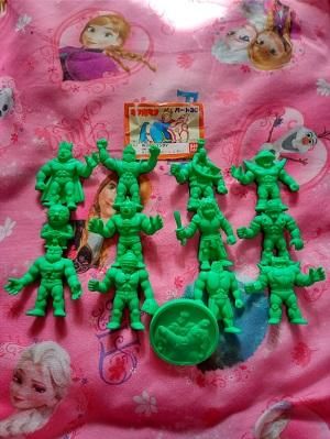 新品 キン肉マン パート30 キン消し 緑色 全13体 - キン消しドットコム