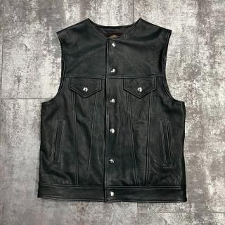 Leather Vest - FourSpeed LEATHERS